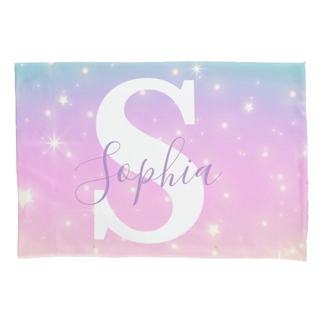 Custom Unicorn Magical Pillow Case (Front)