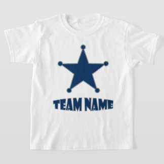 Custom Unique Personalised Kids Star T-Shirt