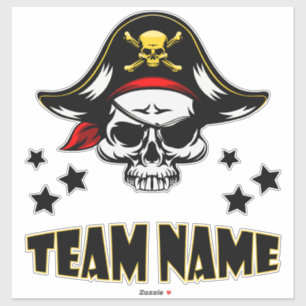 Custom Unique Personalised Pirate