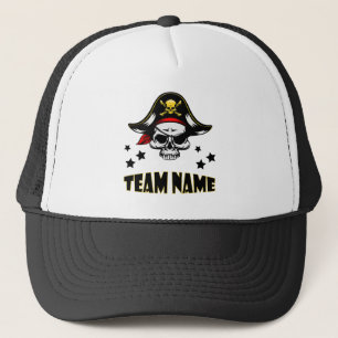 Custom Unique Personalised Pirate Snapback Hat