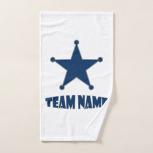 Custom Unique Personalised Star Hand Towel