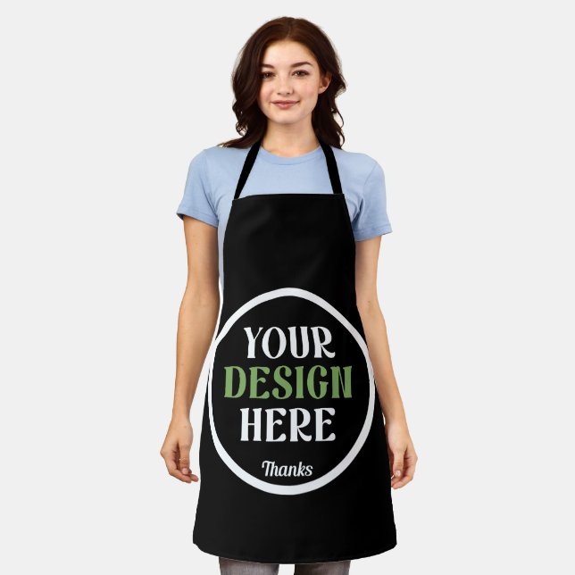 custom, unique, sleek & minimalist apron (Worn)
