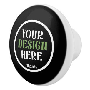 custom, unique, sleek & minimalist ceramic knob