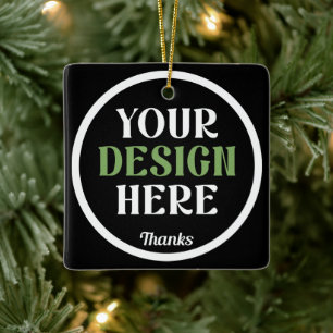 custom, unique, sleek & minimalist ceramic ornament