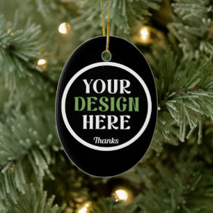 custom, unique, sleek & minimalist ceramic tree decoration