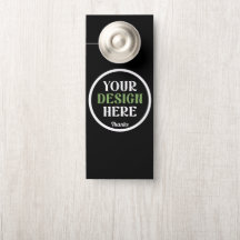 custom, unique, sleek &amp; minimalist door hanger