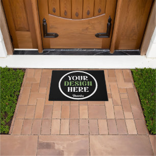 custom, unique, sleek & minimalist doormat