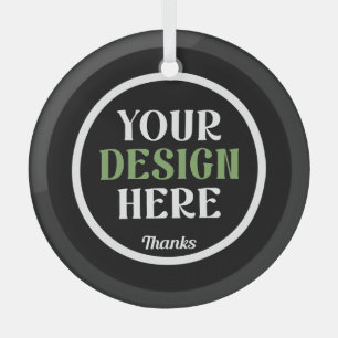 custom, unique, sleek & minimalist glass tree decoration