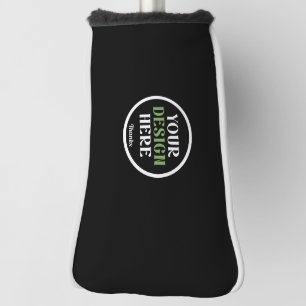 custom, unique, sleek & minimalist golf head cover