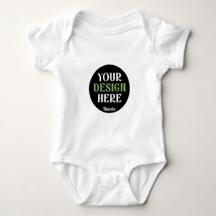 custom, unique, sleek & minimalist hershey®'s kiss baby bodysuit