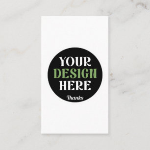 custom, unique, sleek & minimalist hershey®'s kiss business card