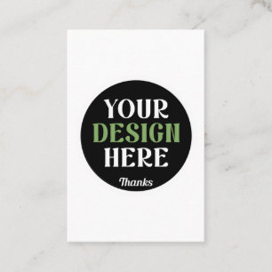 custom, unique, sleek & minimalist hershey®'s kiss business card