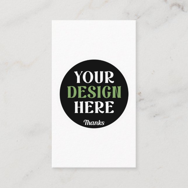 custom, unique, sleek & minimalist hershey®'s kiss calling card (Front)