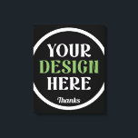 custom, unique, sleek & minimalist hershey®'s kiss canvas print<br><div class="desc">This design is accessible to all. Feel free to customise the logo,  images,  text,  and colours according to your preferences. Thank you very much.</div>