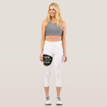 custom, unique, sleek & minimalist hershey®'s kiss capri leggings<br><div class="desc">This design is accessible to all. Feel free to customise the logo,  images,  text,  and colours according to your preferences. Thank you very much.</div>