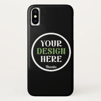 custom, unique, sleek & minimalist hershey®'s kiss iPhone x case