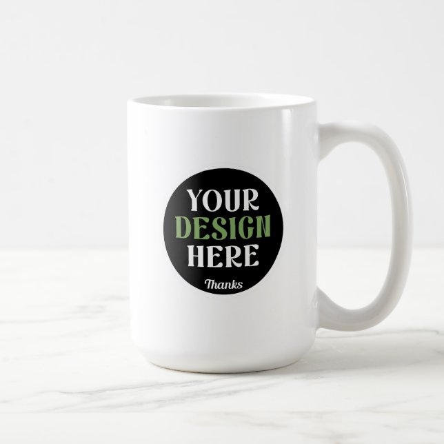 custom, unique, sleek & minimalist hershey®'s kiss coffee mug (Right)