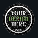 custom, unique, sleek & minimalist hershey®'s kiss dartboard<br><div class="desc">This design is accessible to all. Feel free to customise the logo,  images,  text,  and colours according to your preferences. Thank you very much.</div>