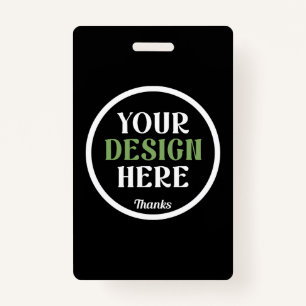 custom, unique, sleek & minimalist hershey®'s kiss ID badge