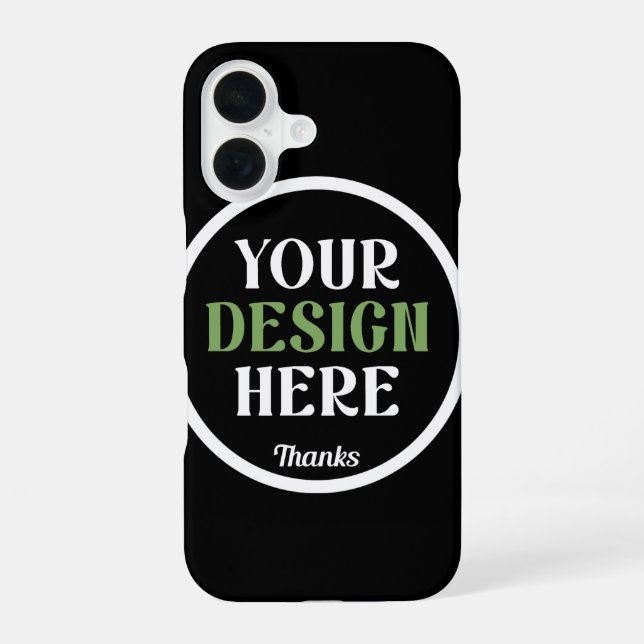 custom, unique, sleek & minimalist hershey®'s kiss iPhone 16 case (Back)