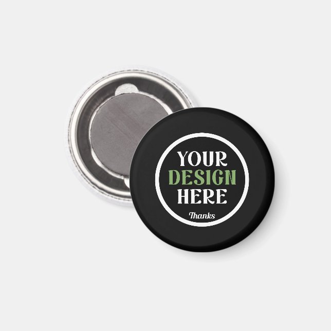 custom, unique, sleek & minimalist hershey®'s kiss magnet (Front/Back)