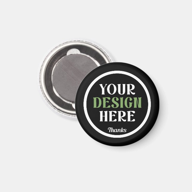 custom, unique, sleek & minimalist hershey®'s kiss magnet (Front/Back)