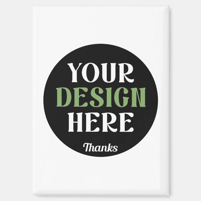 custom, unique, sleek & minimalist hershey®'s kiss magnet (Front)