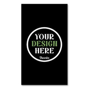 custom, unique, sleek & minimalist hershey®'s kiss Magnetic business card