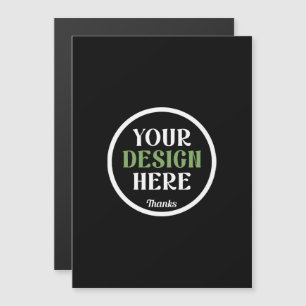 custom, unique, sleek & minimalist hershey®'s kiss magnetic invitation