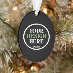 custom, unique, sleek & minimalist hershey®'s kiss ornament