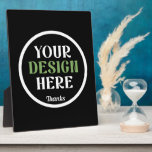 custom, unique, sleek & minimalist hershey®'s kiss plaque<br><div class="desc">This design is accessible to all. Feel free to customise the logo,  images,  text,  and colours according to your preferences. Thank you very much.</div>