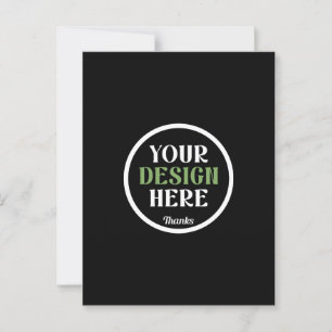 custom, unique, sleek & minimalist hershey®'s kiss postcard