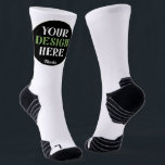 custom, unique, sleek & minimalist hershey®'s kiss socks<br><div class="desc">This design is accessible to all. Feel free to customise the logo,  images,  text,  and colours according to your preferences. Thank you very much.</div>