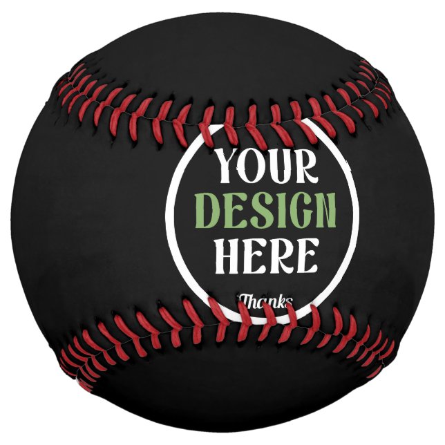 custom, unique, sleek & minimalist hershey®'s kiss softball (Front)