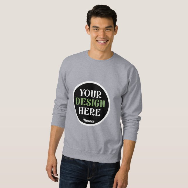 custom, unique, sleek & minimalist hershey®'s kiss sweatshirt (Front Full)
