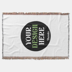 custom, unique, sleek & minimalist hershey®'s kiss throw blanket