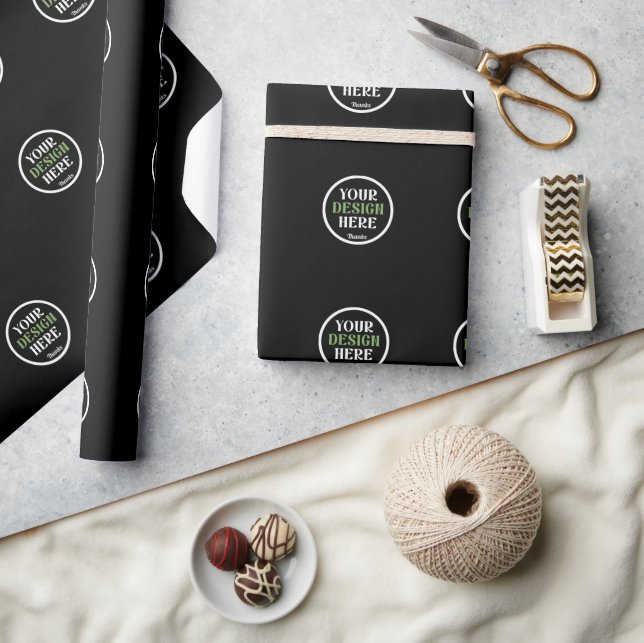 custom, unique, sleek & minimalist hershey®'s kiss wrapping paper (Crafts)