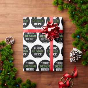 custom, unique, sleek & minimalist hershey®'s kiss wrapping paper