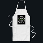custom, unique, sleek & minimalist long apron<br><div class="desc">This design is accessible to all. Feel free to customize the logo, images, text, and colors according to your preferences. Thank you very much.</div>