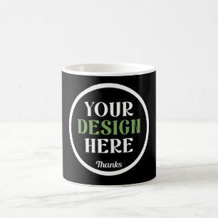 custom, unique, sleek & minimalist magic mug