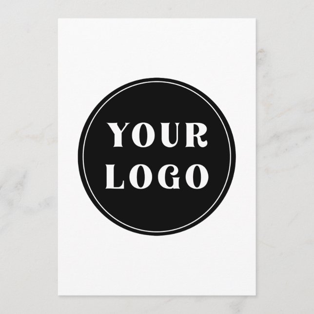 custom, unique, sleek & minimalist menu (Front)