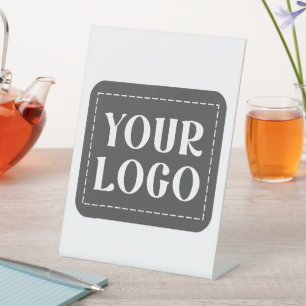 custom, unique, sleek & minimalist pedestal sign