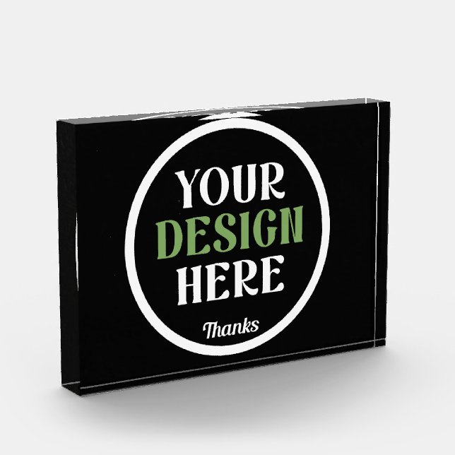 custom, unique, sleek & minimalist photo block (Left)