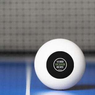 custom, unique, sleek & minimalist ping pong ball