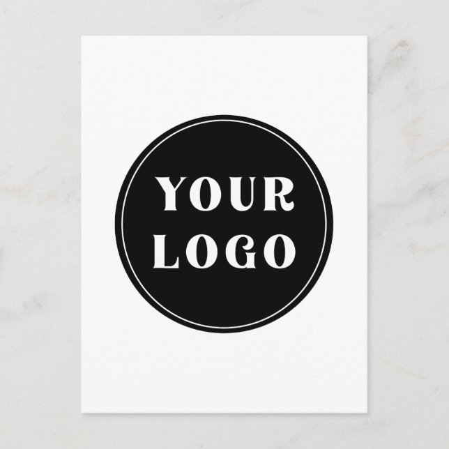 custom, unique, sleek & minimalist postcard (Front)