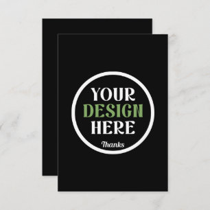 custom, unique, sleek & minimalist RSVP card