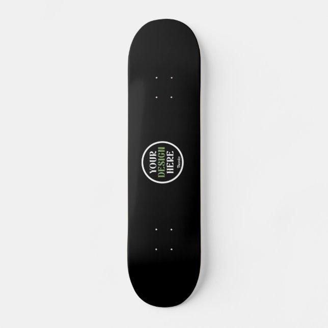 custom, unique, sleek & minimalist skateboard (Front)