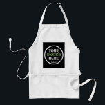 custom, unique, sleek & minimalist standard apron<br><div class="desc">This design is accessible to all. Feel free to customise the logo, images, text, and colours according to your preferences. Thank you very much.</div>