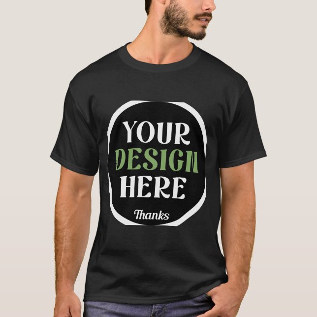 custom, unique, sleek & minimalist  T-Shirt (Front)