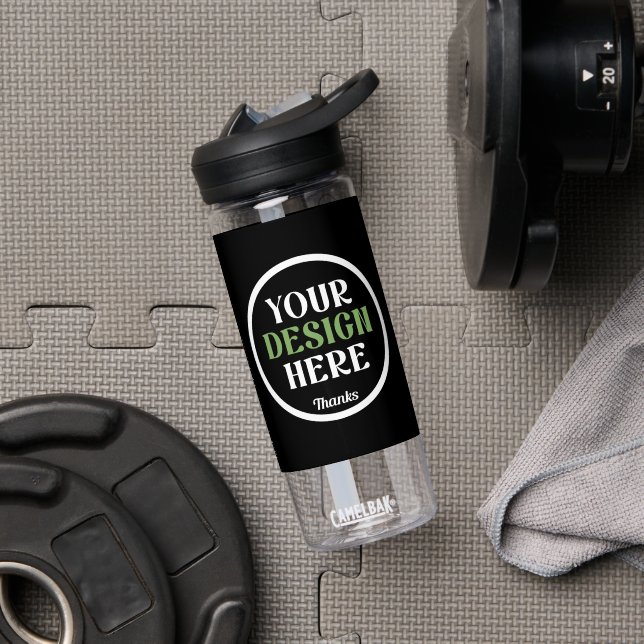 custom, unique, sleek & minimalist water bottle (Gym (Rotated))